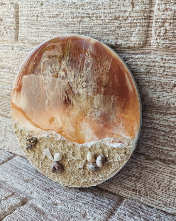 دیوارکوب غروب دریا ۲۰ سانتی