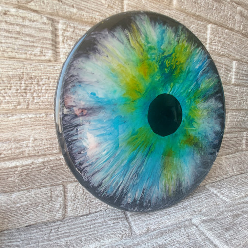 تابلو رزینی طرح چشم پرتویی