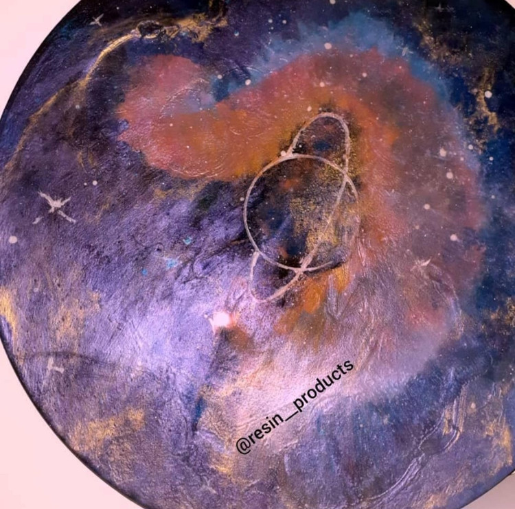 تابلو رزبنی طرح کهکشان