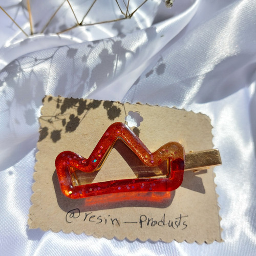 گیره سر رزینی طرح تاج